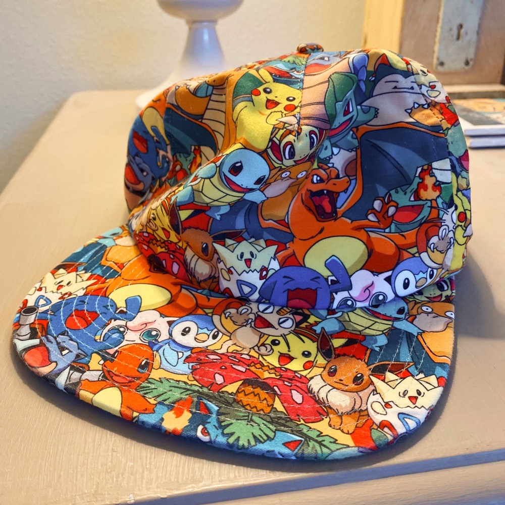 Nintendo Pokémon characters SnapBack hat